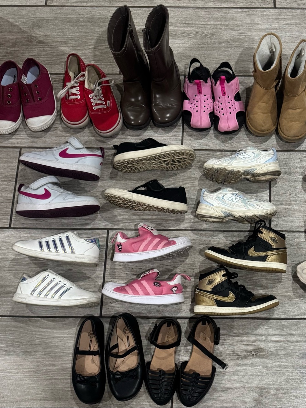 Girls shoe lot